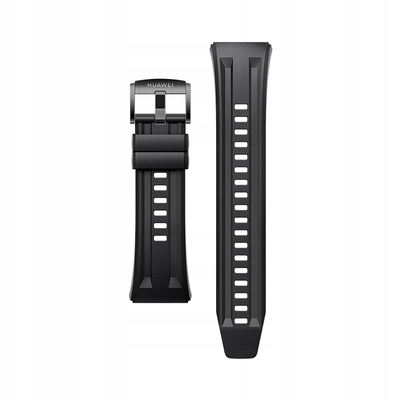 Pasek fluoroelastomerowy do Huawei Watch Gt 6 Pro GT6 Pro 46mm 22mm czarny