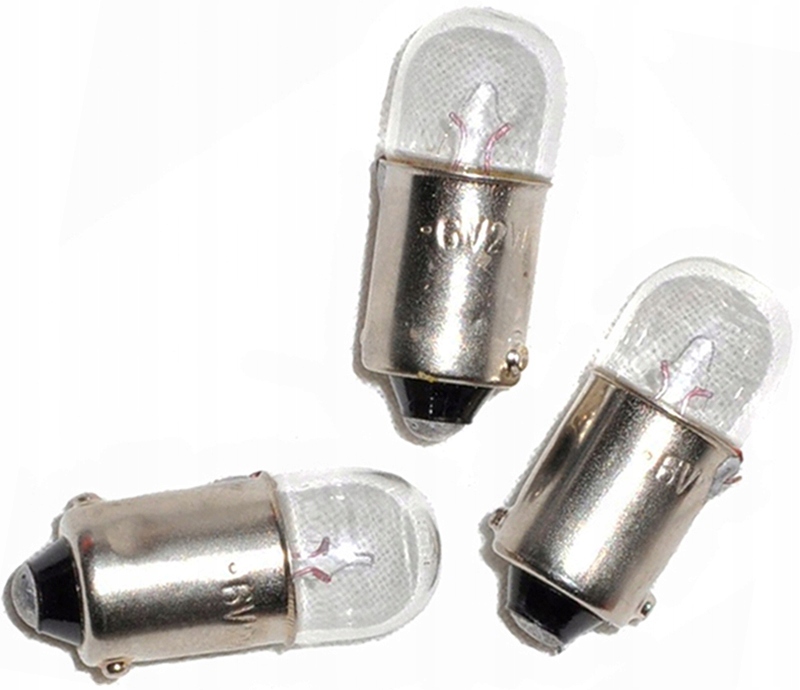 Żarówka 6V 2W T8.5 BA9S Jawa Wsk Shl Mz