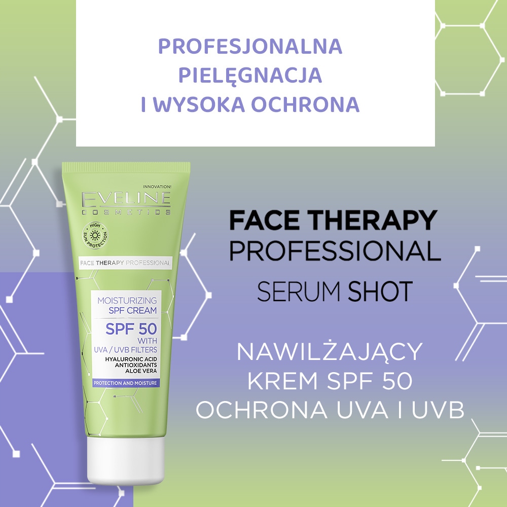 Eveline Cosmetics Face Therapy krem SPF 50 Stan opakowania oryginalne