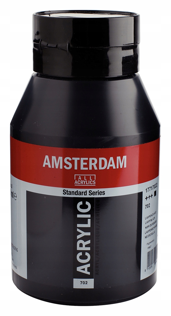 Talens Amsterdam Akryl 1000ML 702 Lampa Čer