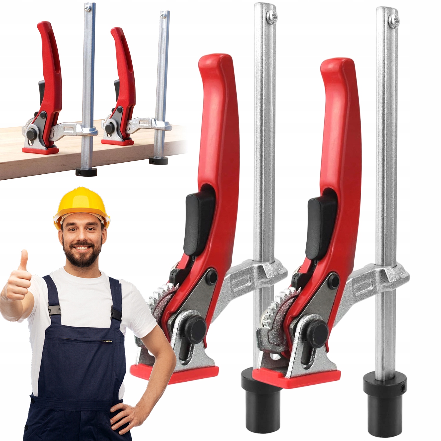 2KS Jeřábová Truhlářská Svěrka 160 MM Svařovací, Kovaná, Zámečnická