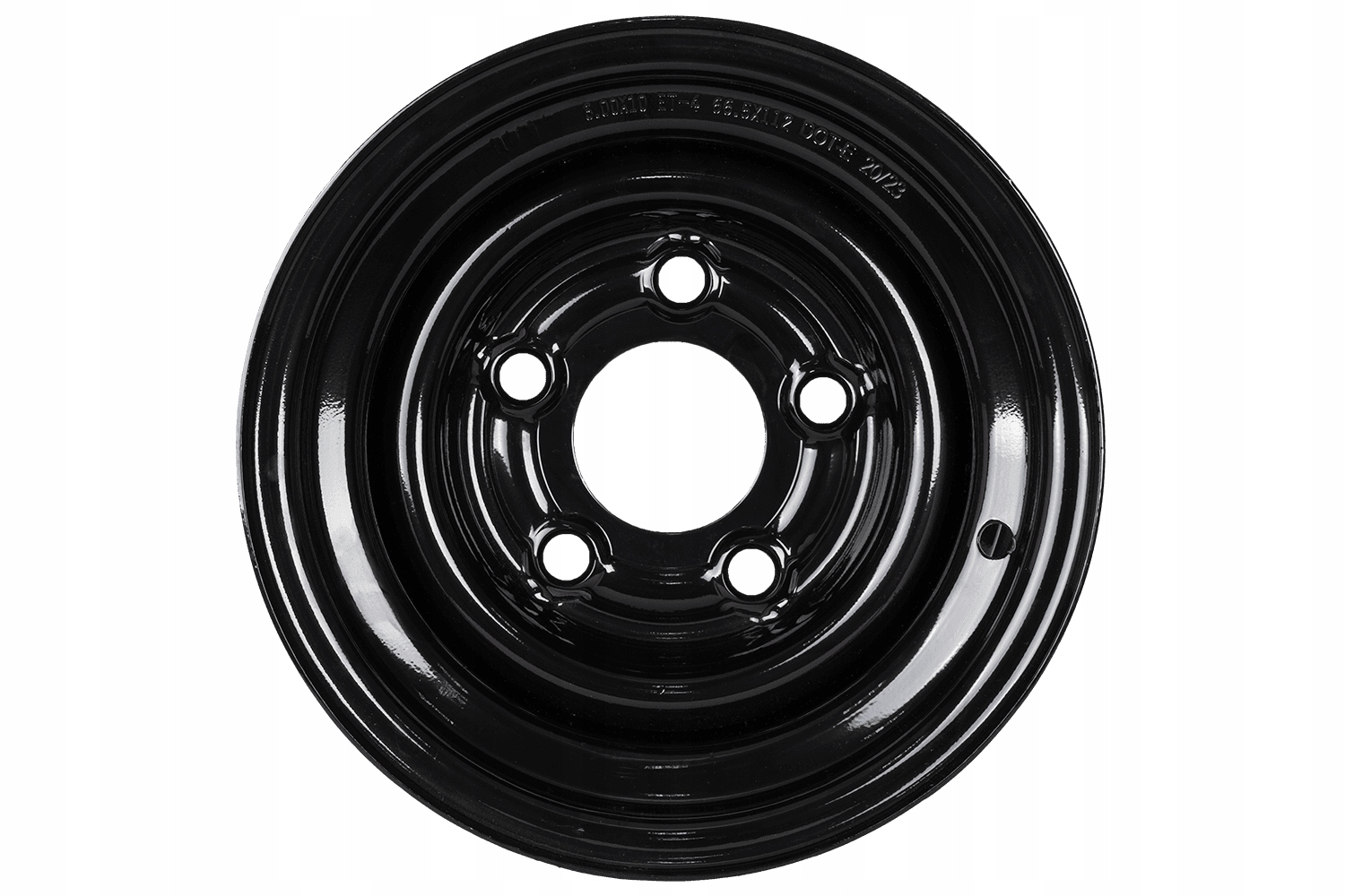 Ocelový ráfek Unitrailer černý 6Jx10 H2 5x112 ET-4 750 kg pro odtahový vůz H2 J