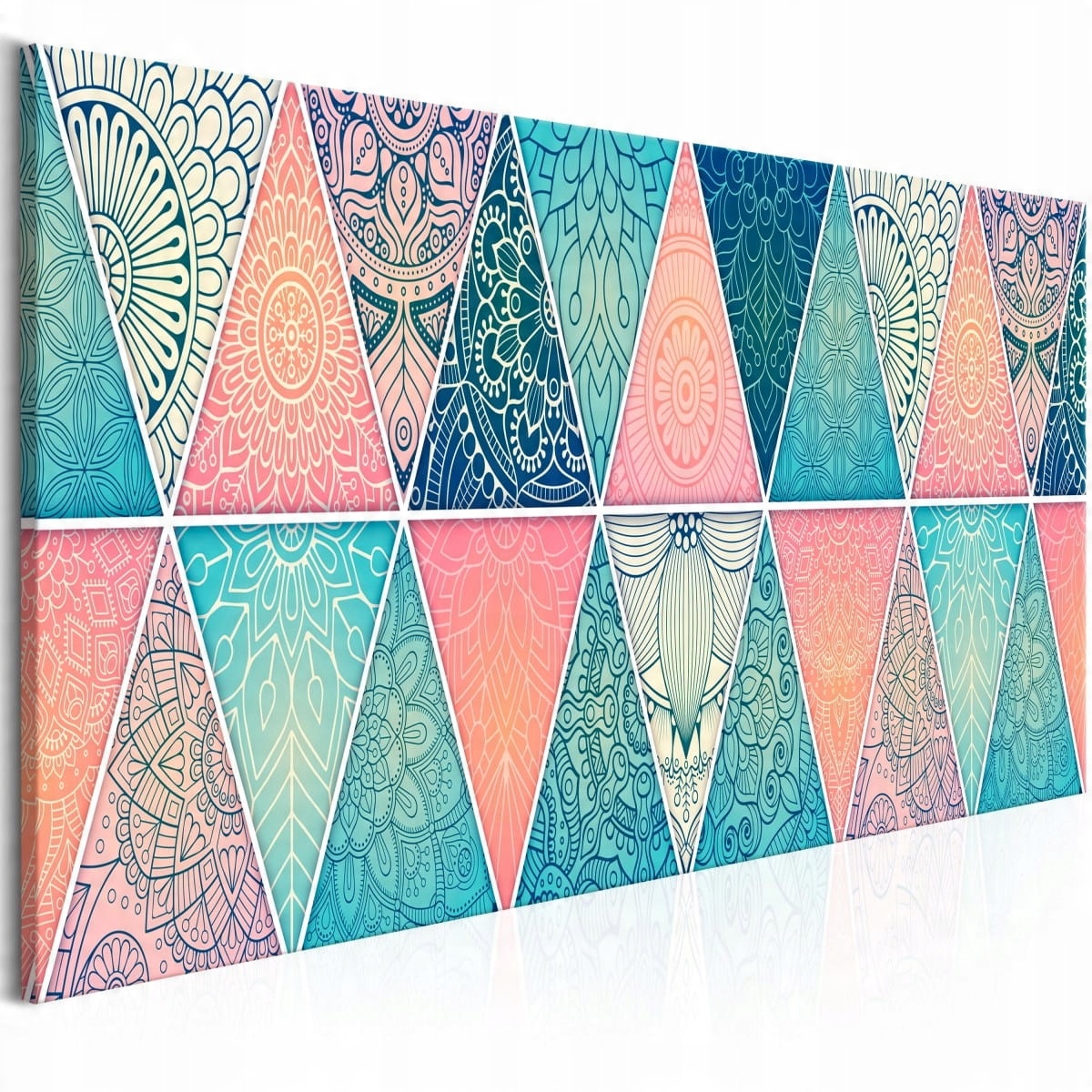 

Obraz - Orientalne trójkąty wąski - 135X45