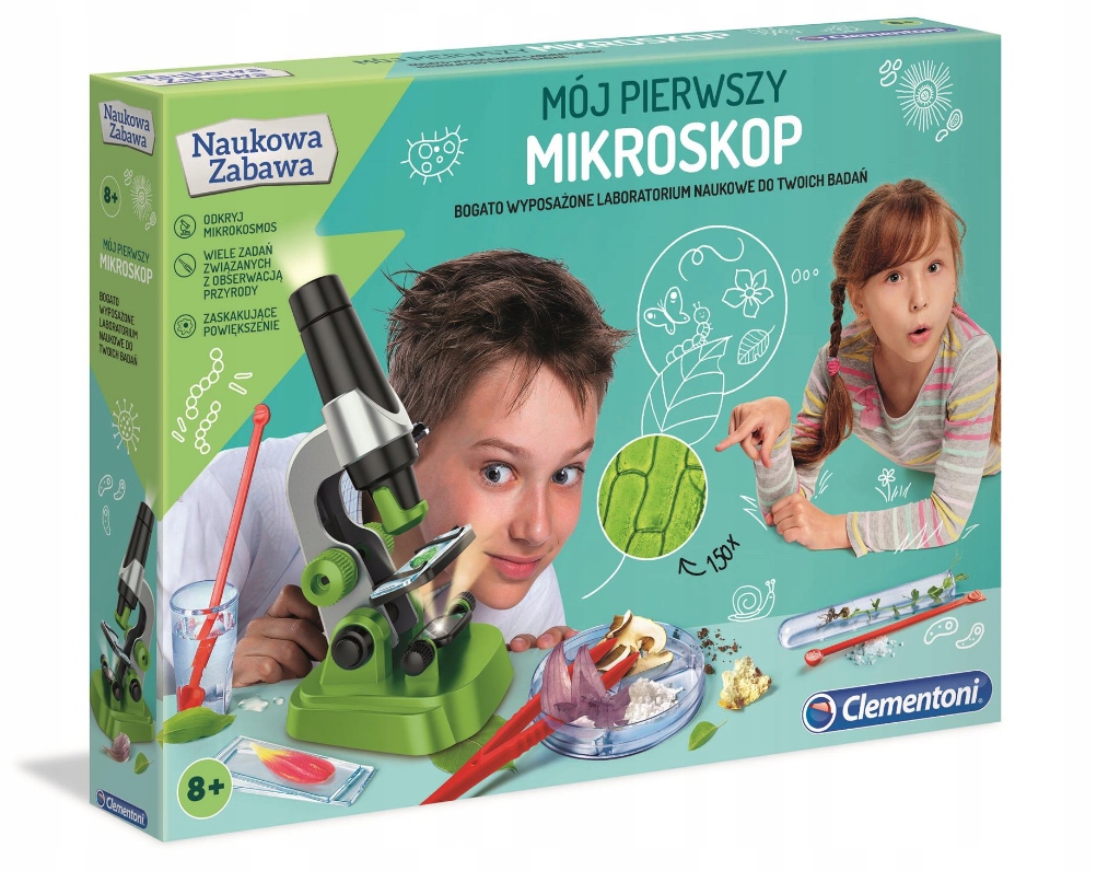 MÓJ PIERWSZY MIKROSKOP CLEMENTONI 50071