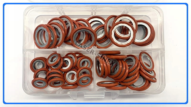 Sada 60 kusů těsnění pro klimatizaci Ford 5181037