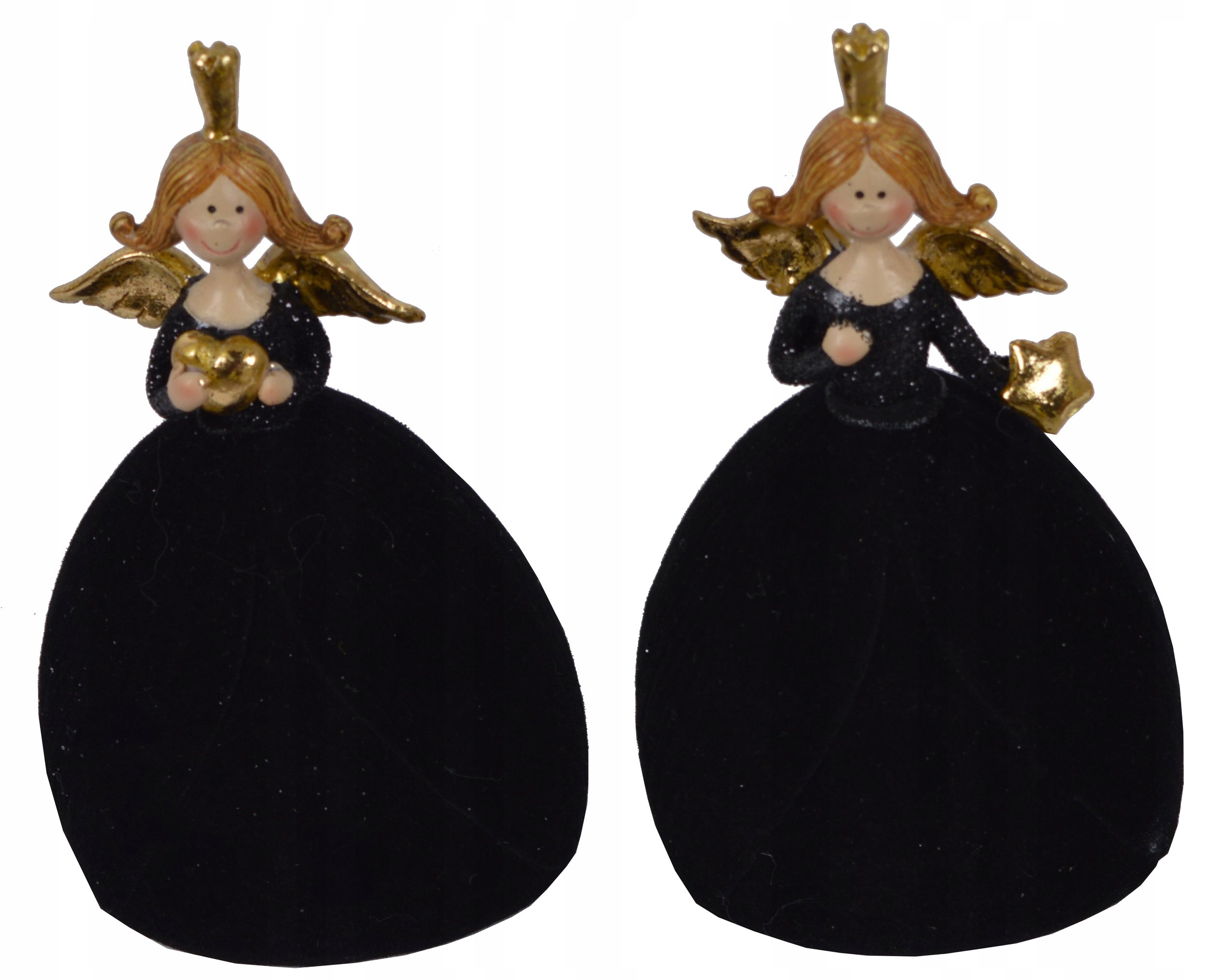 PIĘKNA FIGURKA ANIOŁ 4 SZT 13CM HIT PREMIUM ŚWIĘTA