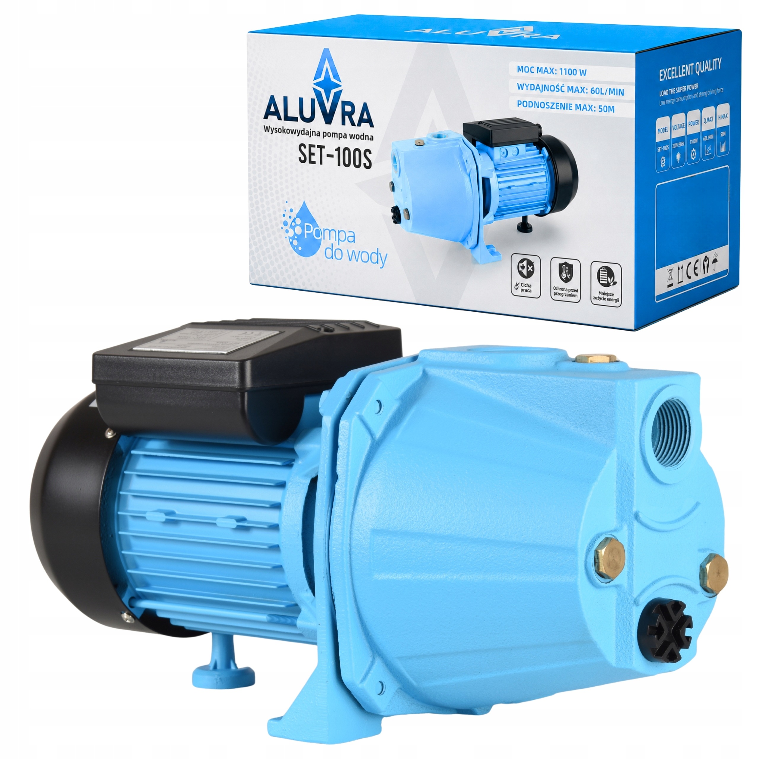 Hydroforová Pumpa Set 100S do vody Sací výkon W Účinná 3600 l/h