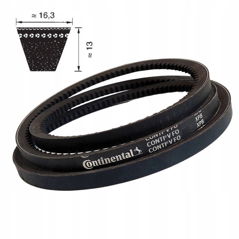 Pas pasek klinowy uzębiony Xpb 1590 Lp Continental 16,3x1590
