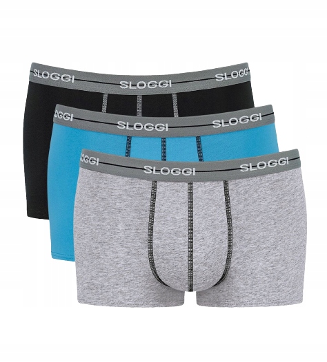 Sloggi Boxerky Men Start Hipster trojbalení pánské boxerky M