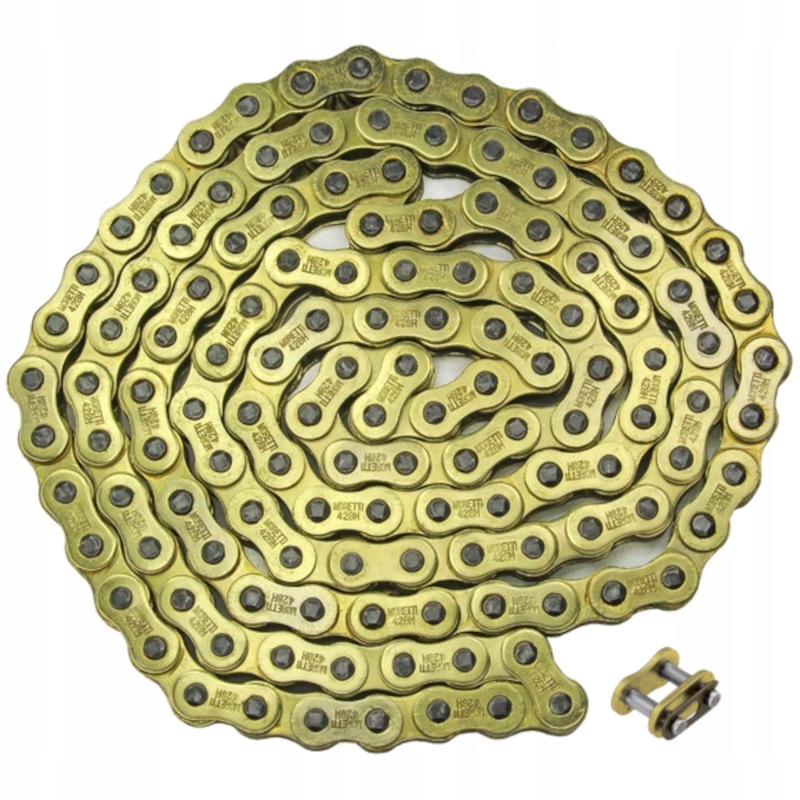 

Łańcuch Napędowy Złoty 428H 136L Romet Crs 50 125