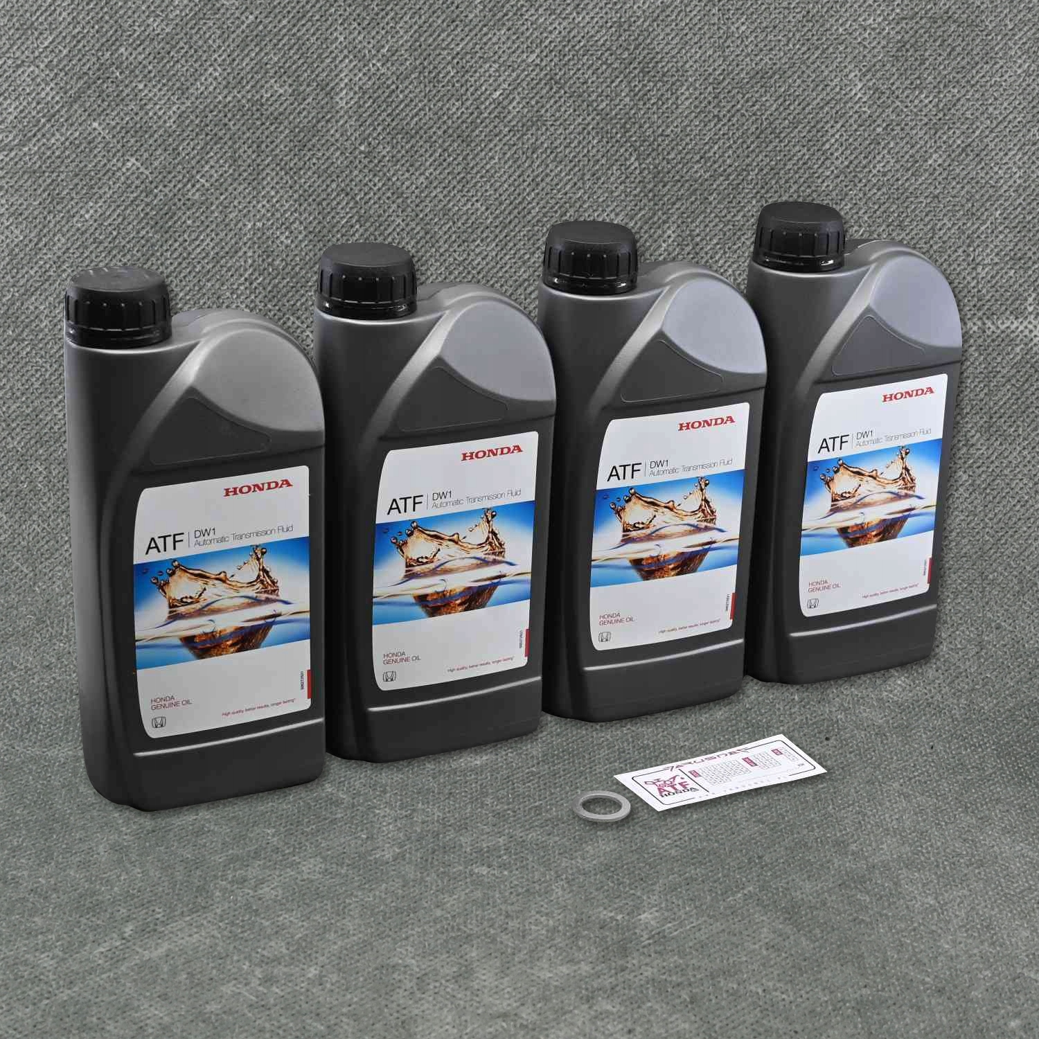 4x ATF-DW1 Honda OE olej automat 1L + PODKŁADKA Producent Honda OE