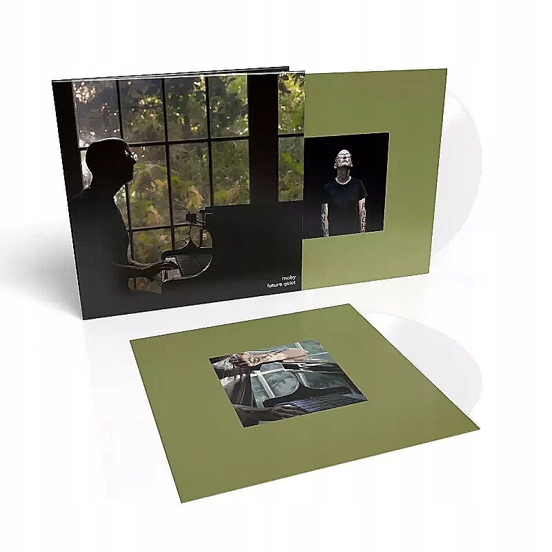 2LP Moby: Future Quiet Clear Transparent Vinyl Gatefold