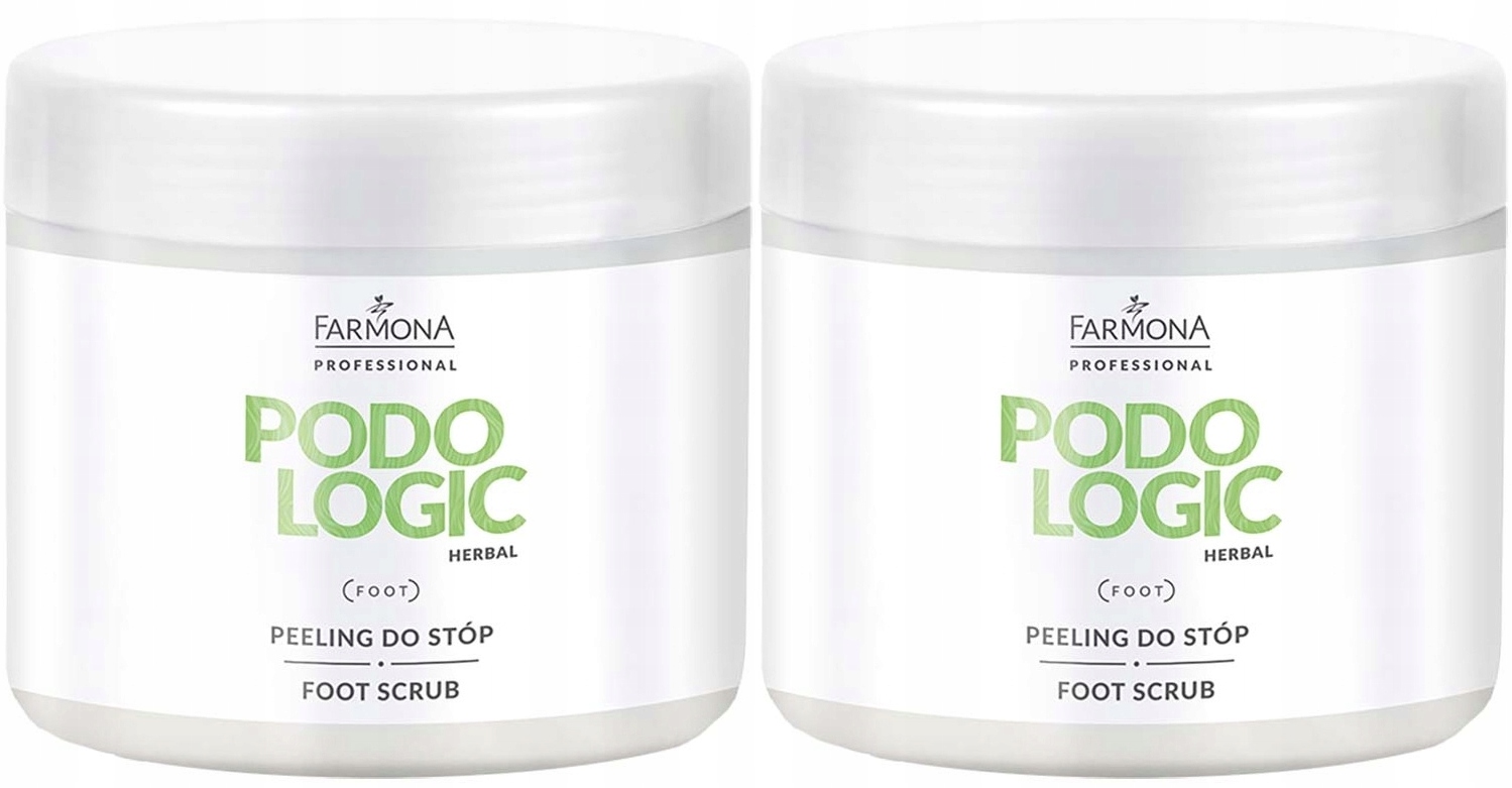 2x Farmona Podologic Herbal Peeling na nohy 500 ml Mikrocirkulace Vyhlazení