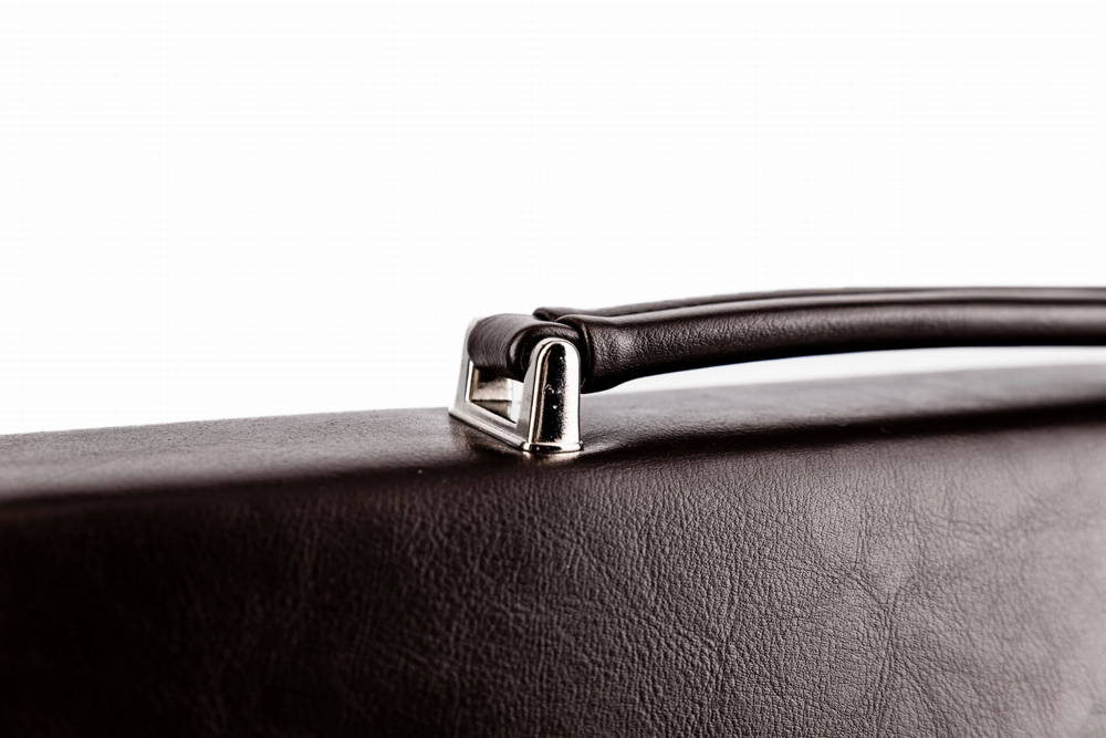 Teczka męska na laptopa eko skóra czekolada - Tizano T10 Materiał dominujący skóra ekologiczna