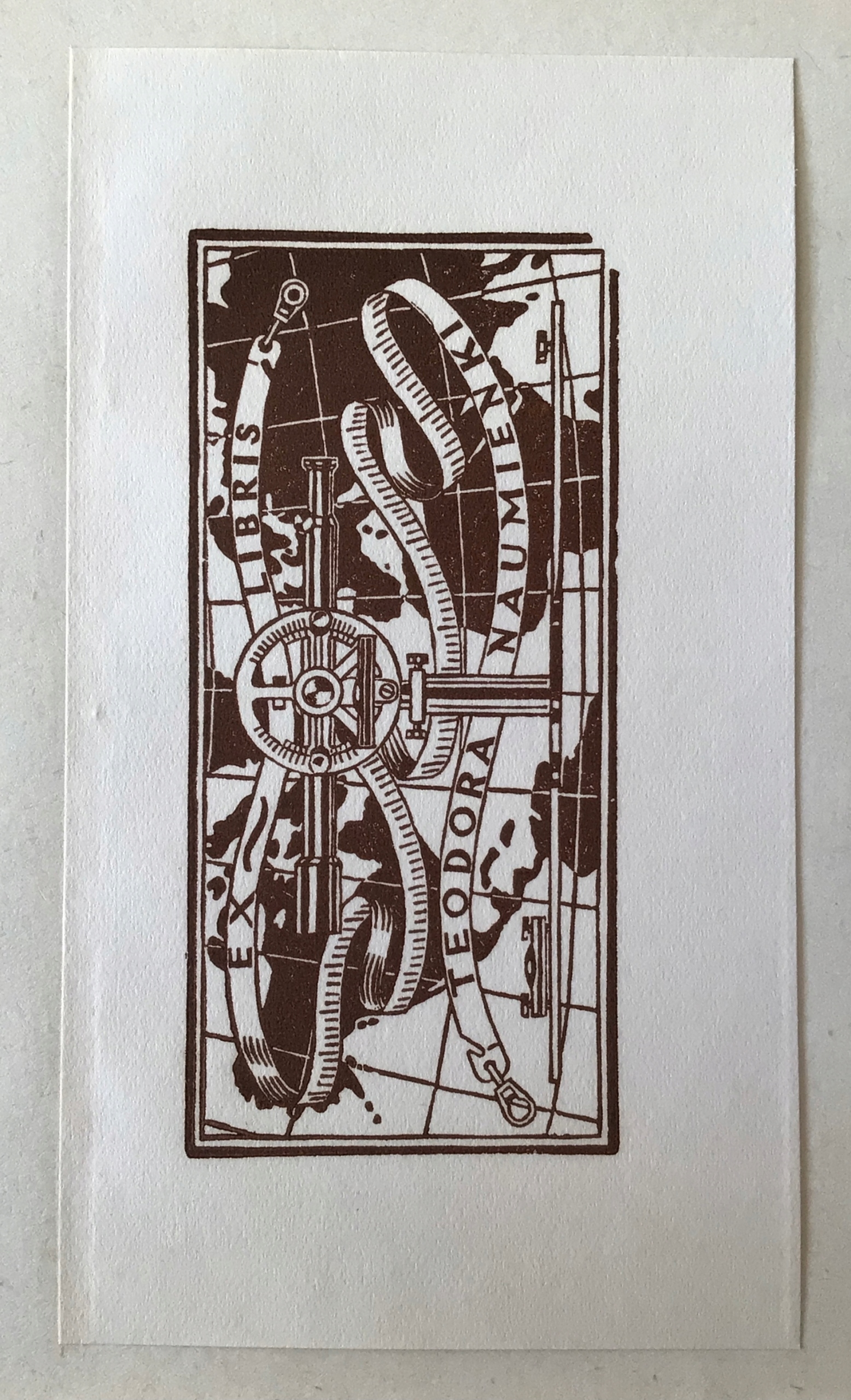 Ex-libris Teodora Naumienki