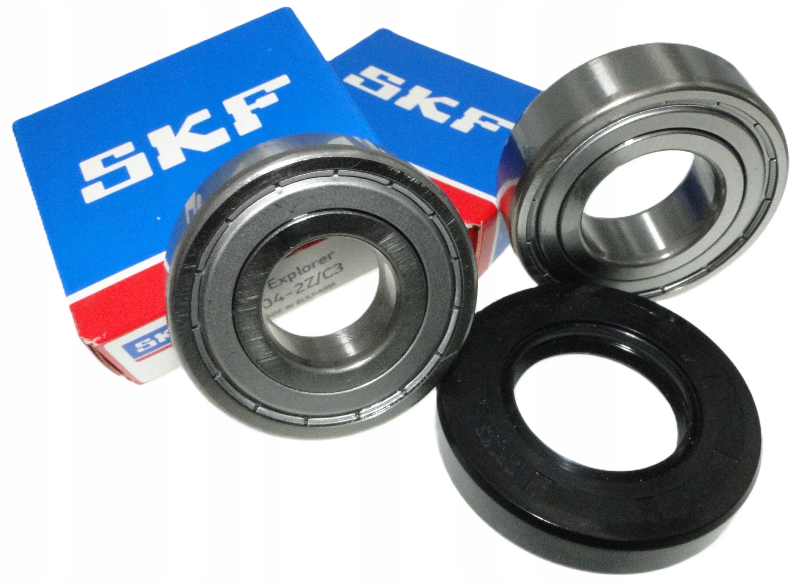 Łożyska 2 szt. Pralki Hot-point Ariston AQD1070D69EU/B Zbiornik Klejony