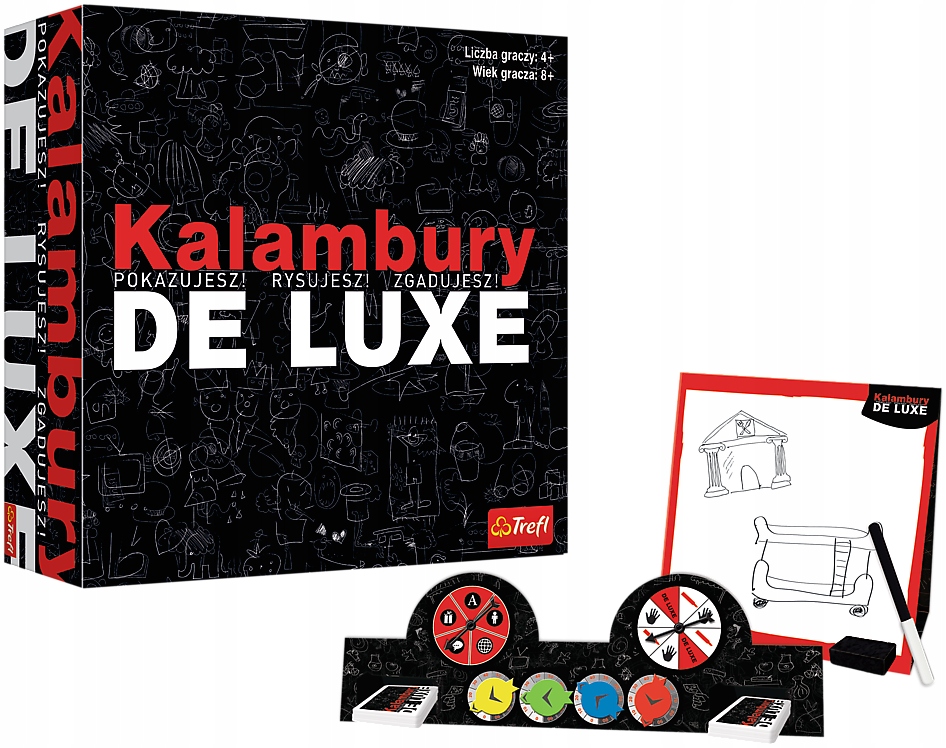 GRA KALAMBURY DE LUXE TOWARZYSKA RODZINNA KARTY Seria Metropolia