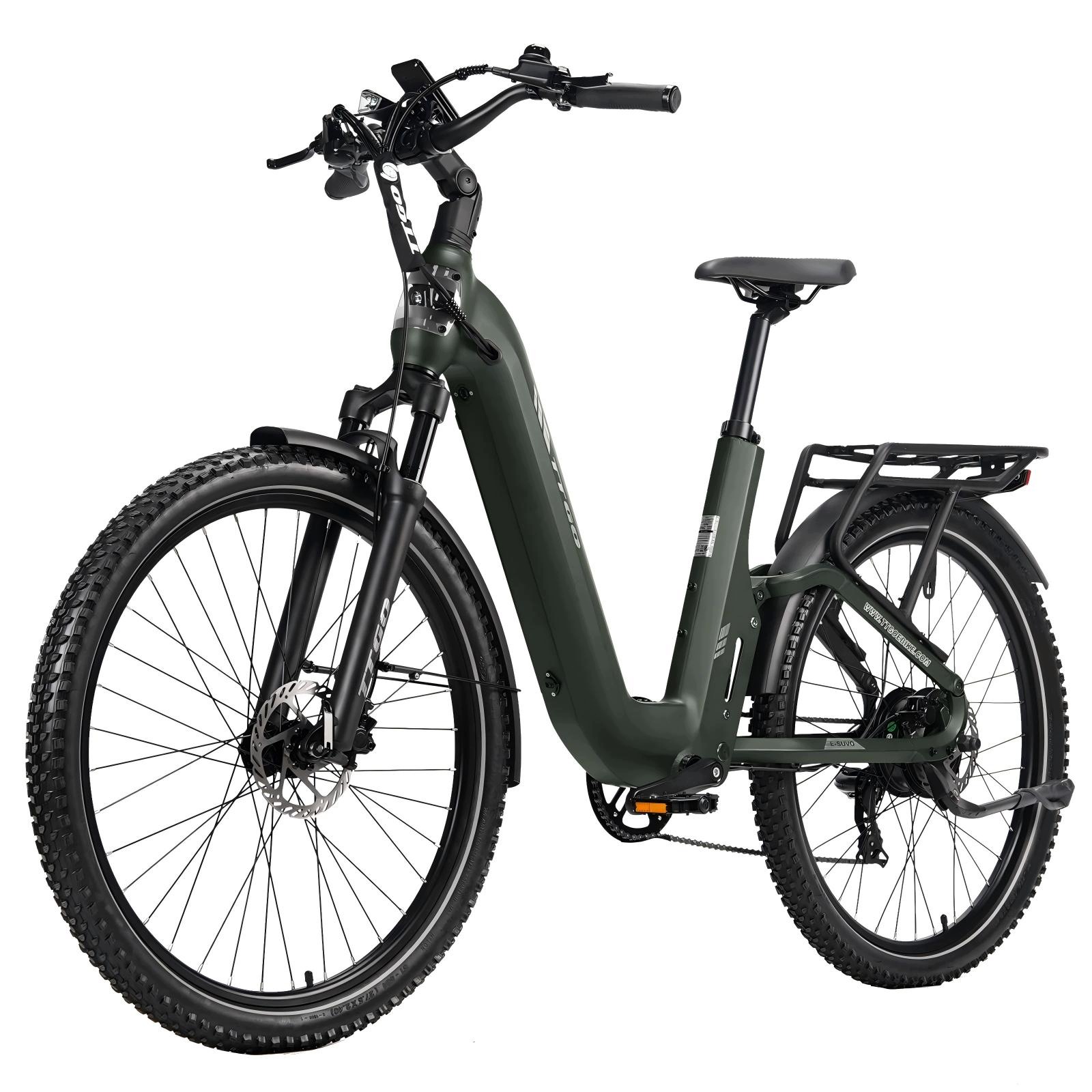 27.5"TTGO E-suvo Elektryczny rower miejski 250W 48V15Ah 25KM/H 120KM tarcza hydrauliczna