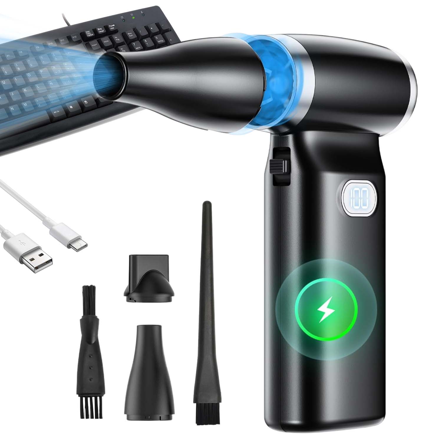 Stlačený Vzduch Dmychadlo Ruční Ventilátor Pro Čištění 110,000 Ot/min