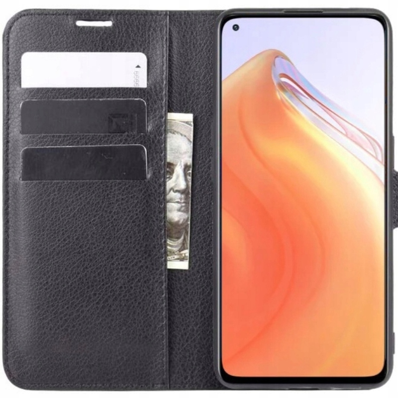 

Etui Z Klapką Portfel Litchi Do MI 10T/10T Pro