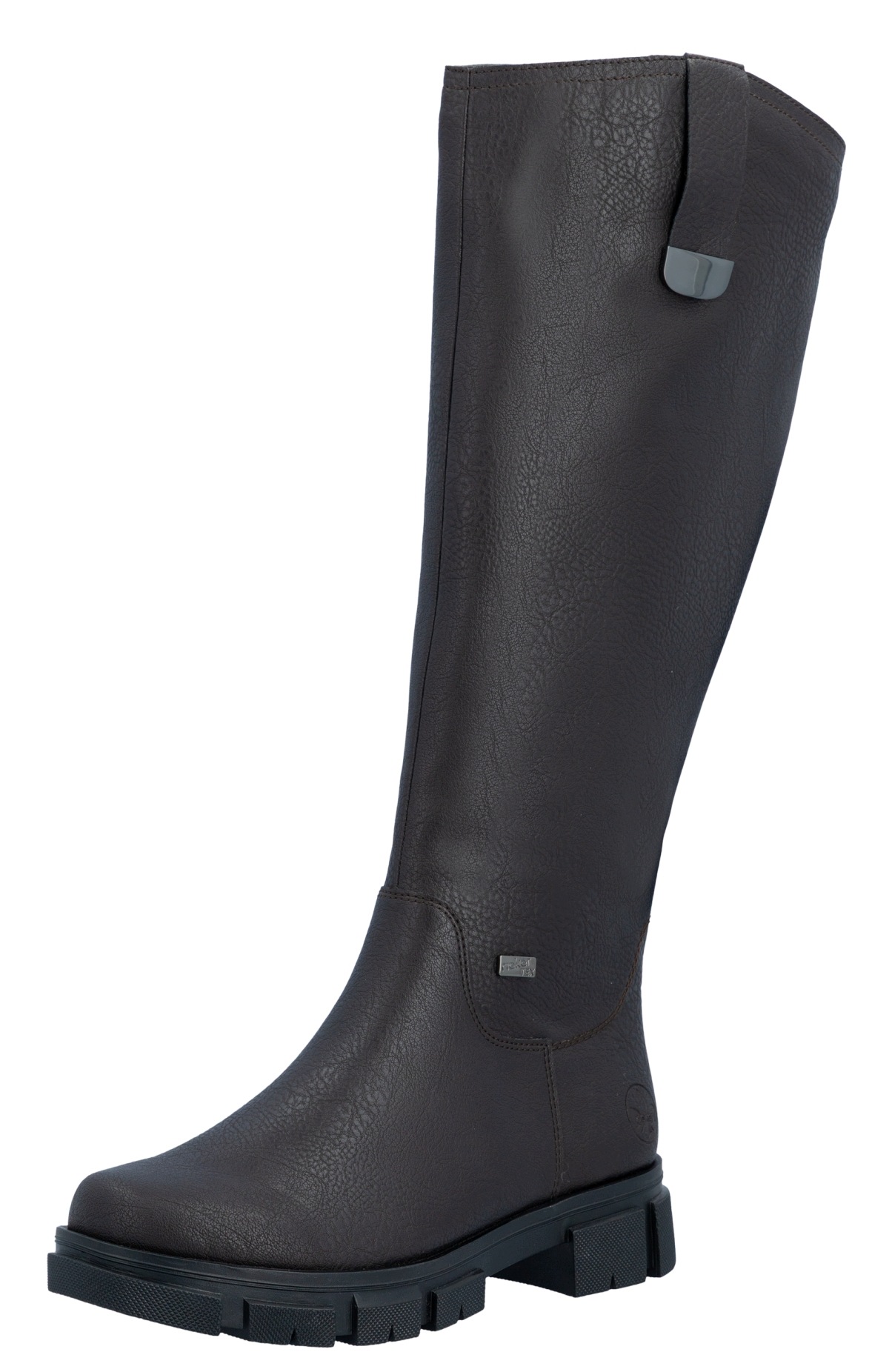 Rieker Y7190-25 vel.38 hnědé dámské kozačky Vlna Tex