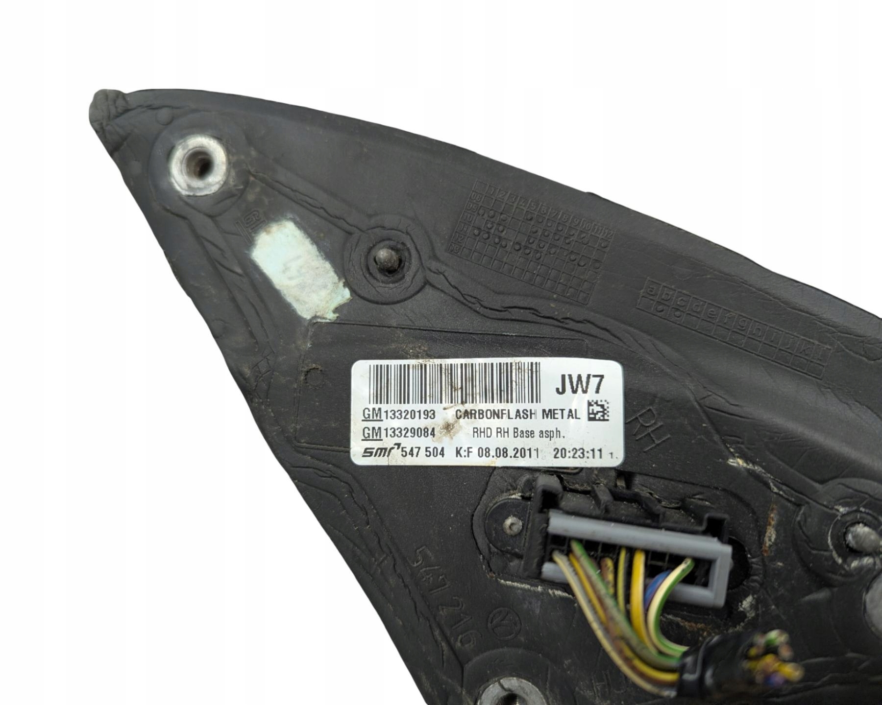 mirror exterior right side Opel Astra J 2011 13320193