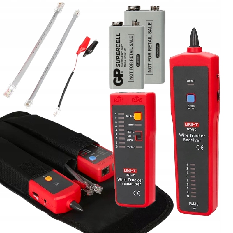 

UT682 miernik Szukacz par przewodów Tester RJ45/11