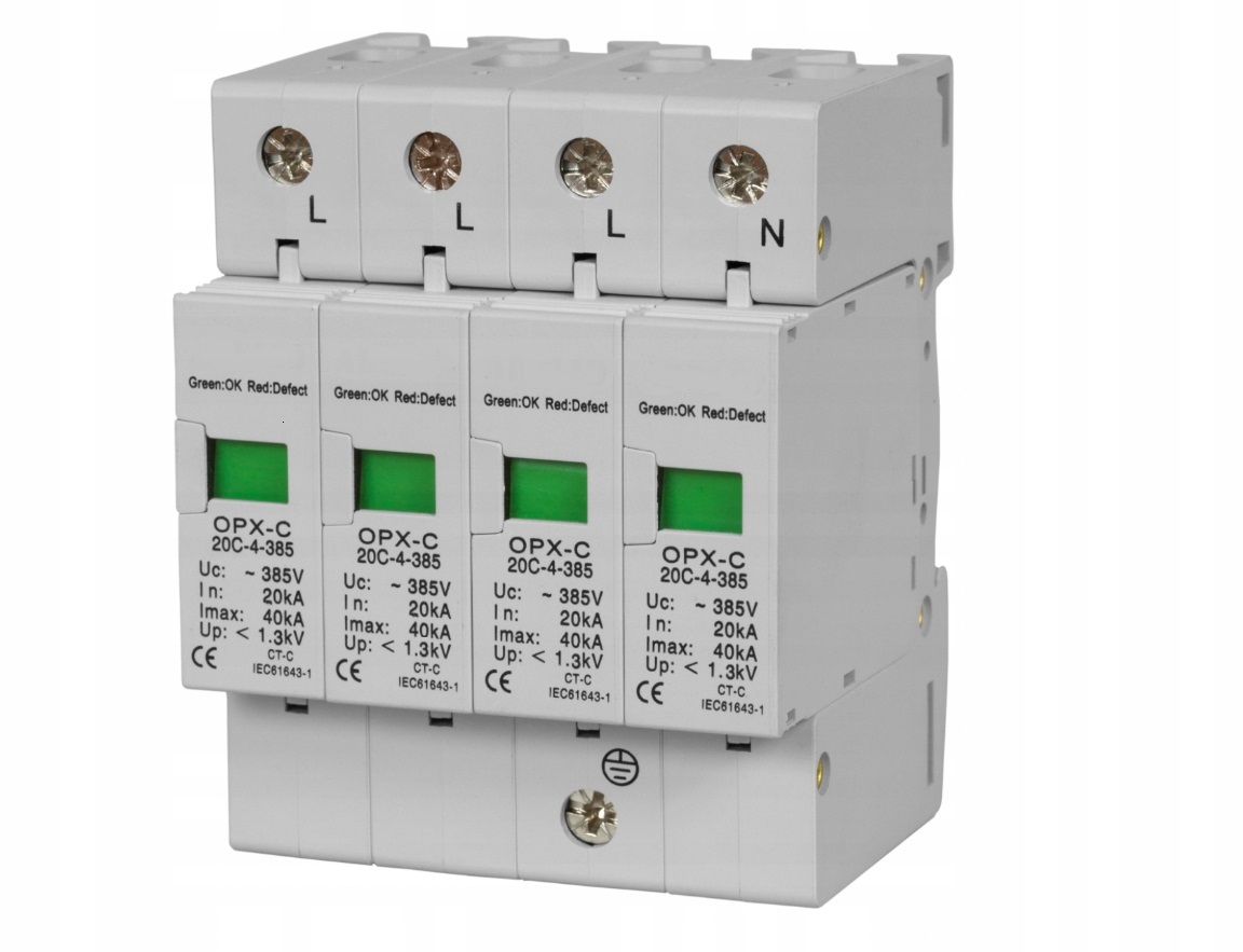 

Ogranicznik Ochronnik Przepięć 4P 3-FAZ C 1,3kV