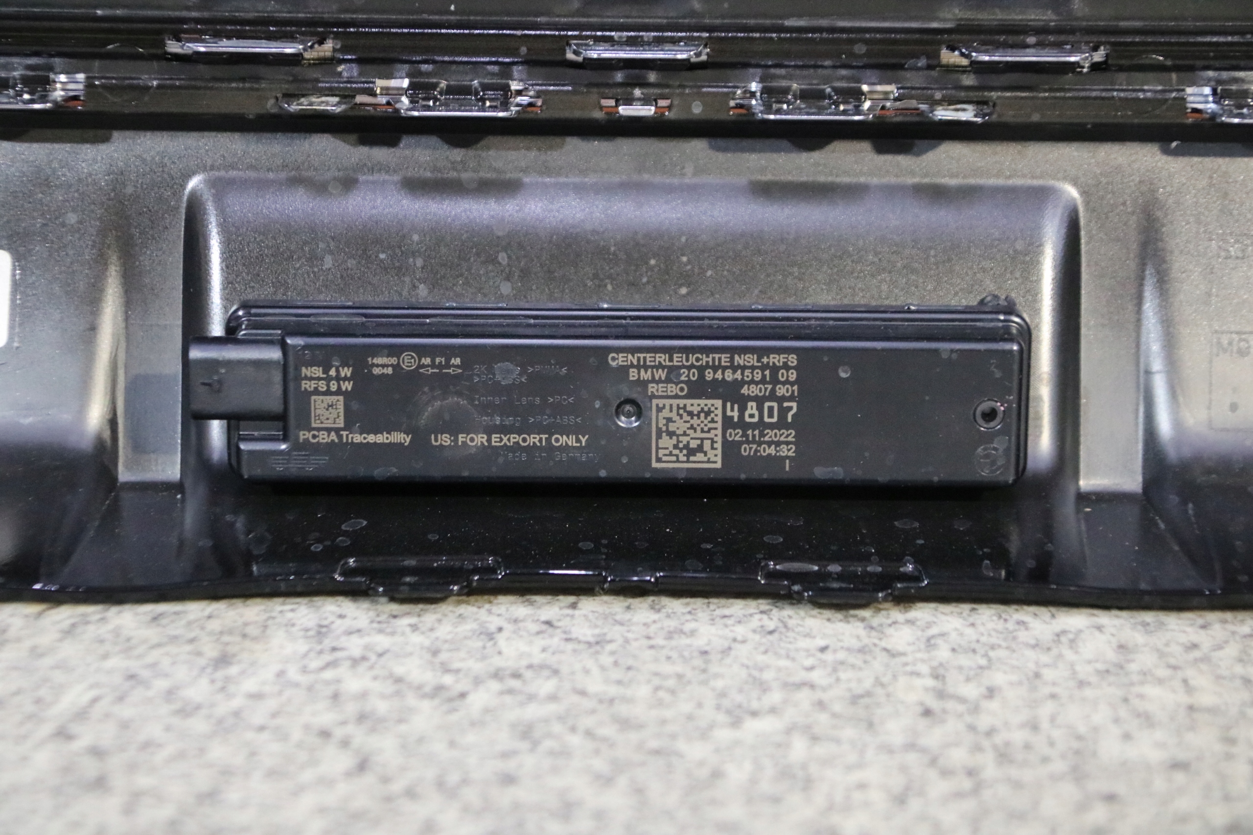 BMW 7 G70 m-packet bumper rear part rear 6xPDC C4A