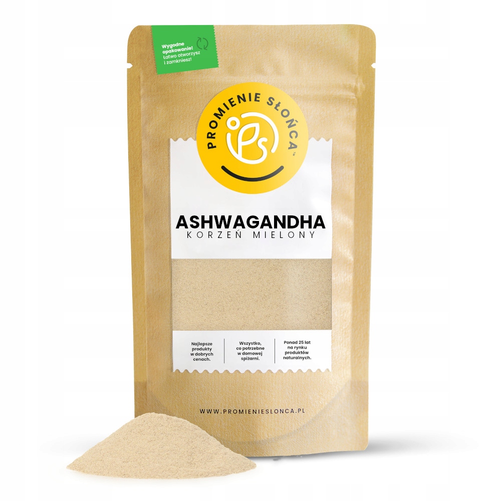 

Ashwagandha Korzeń Mielony 100g
