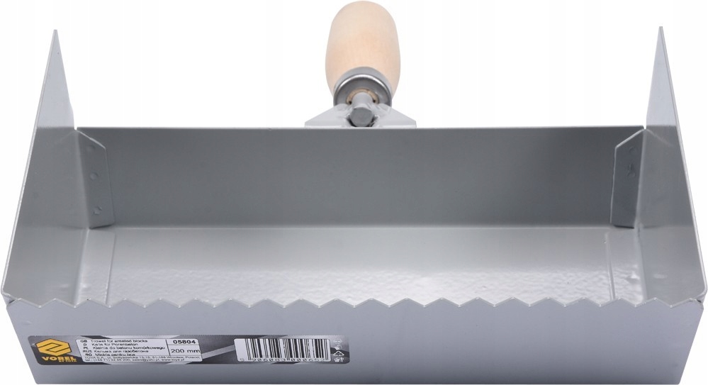 KIELNIA DO BETONU KOMÓRKOWEGO 200MM 05804 VOREL Typ kielnia