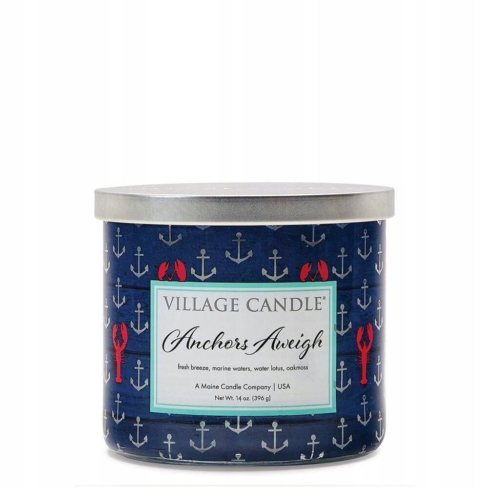 Svíčka Tumbler Anchors Aweigh Luminary Village Candle
