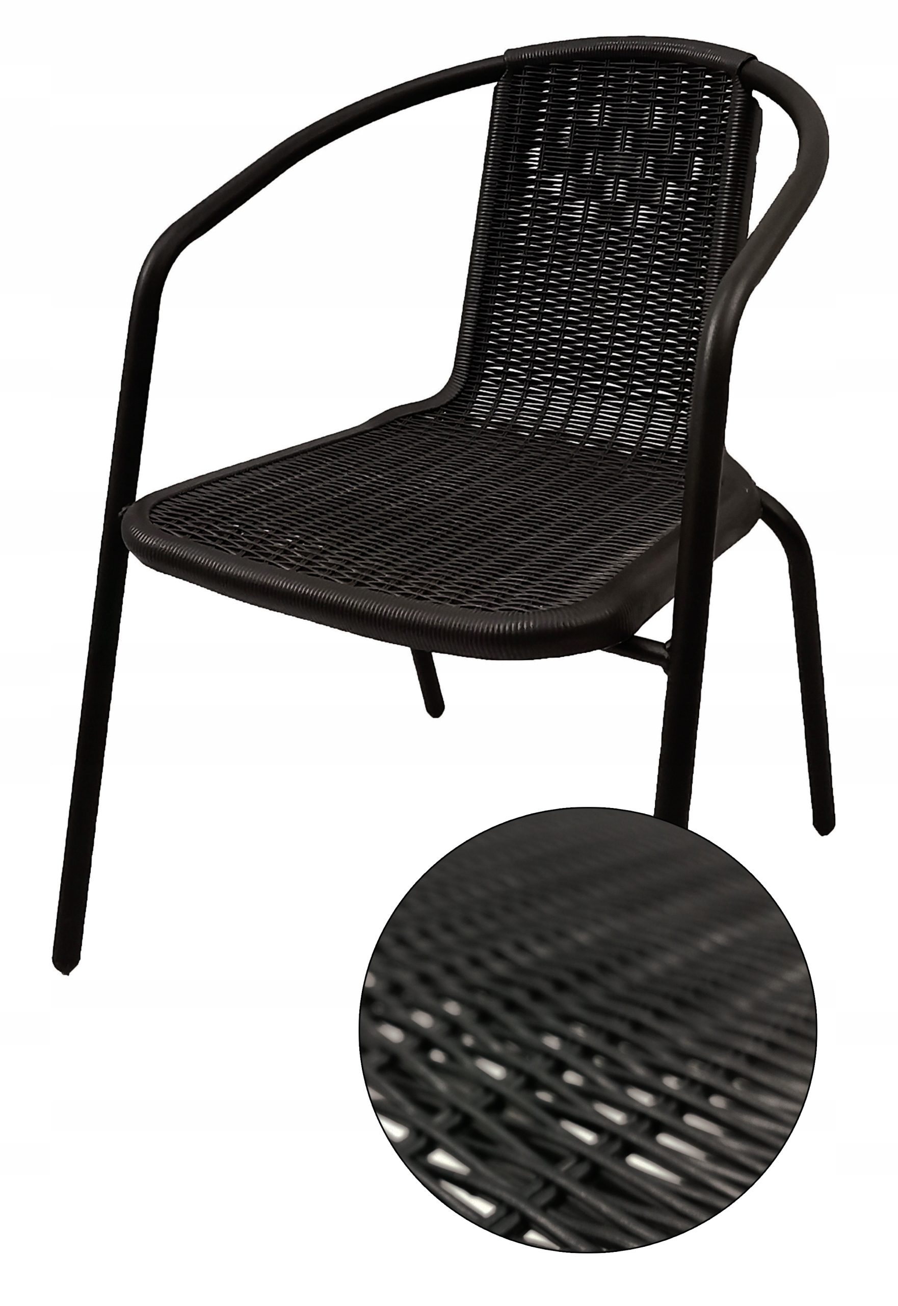 КОМПЛЕКТ САДОВОЙ МЕБЕЛИ ДЛЯ ТЕРРАСЫ 4x СТУЛЬЯ + СТОЛ Тип стол и стулья