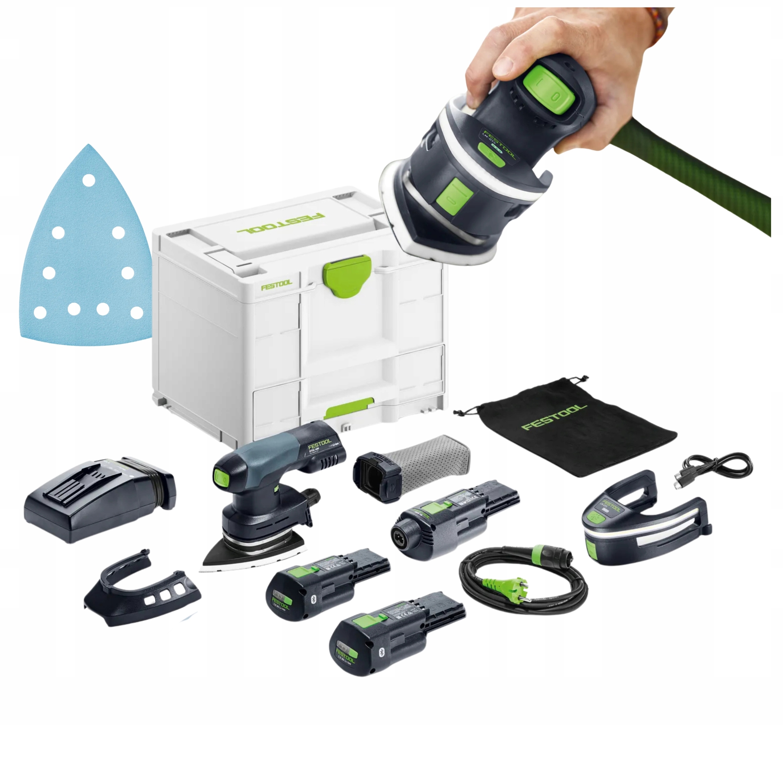 Festool Szlifierka Delta Dtsc 400 Li 3,0-Set Akumulatorowa 578851