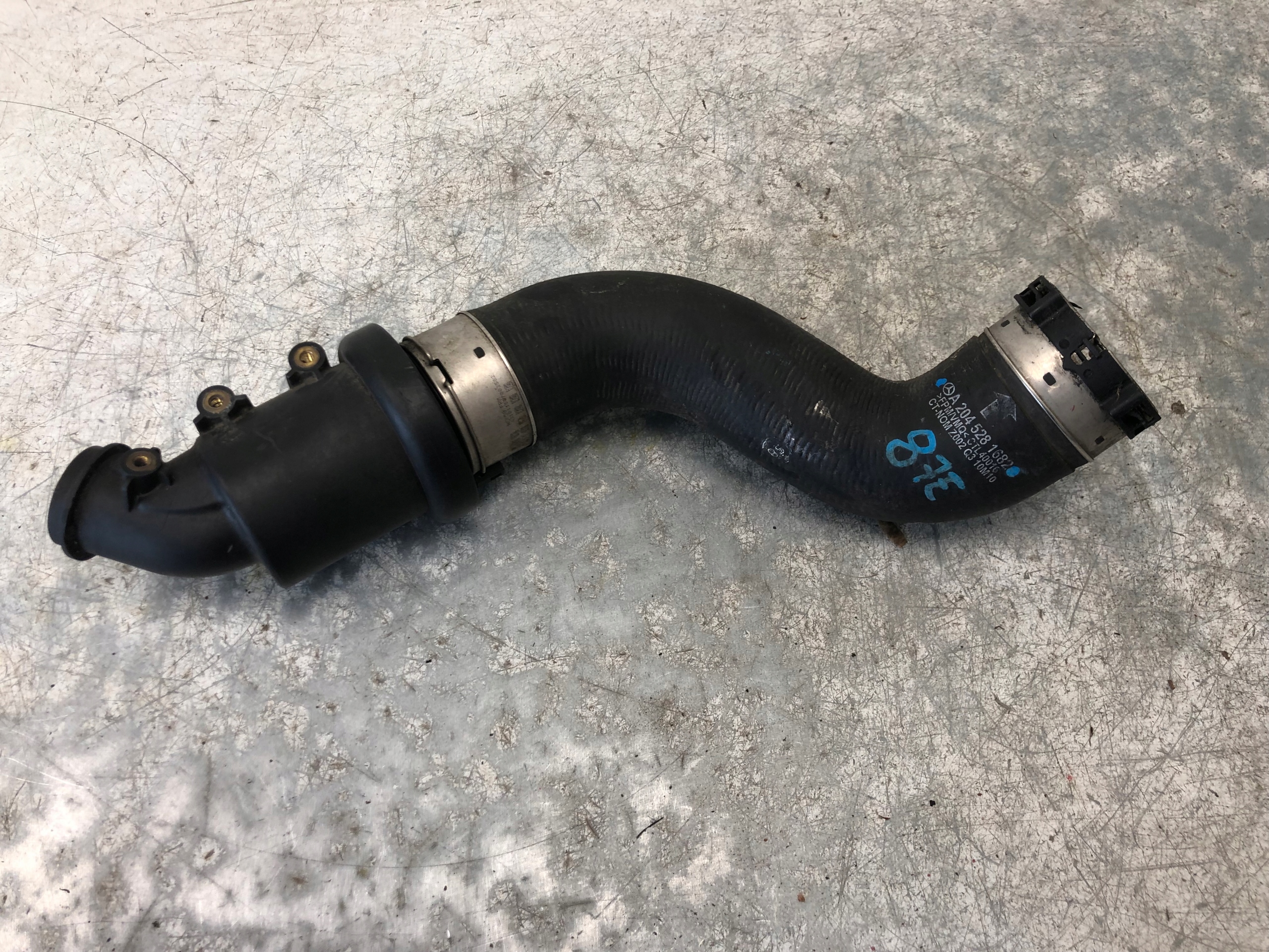 rohr Schlauch intercooler MERCEDES W204