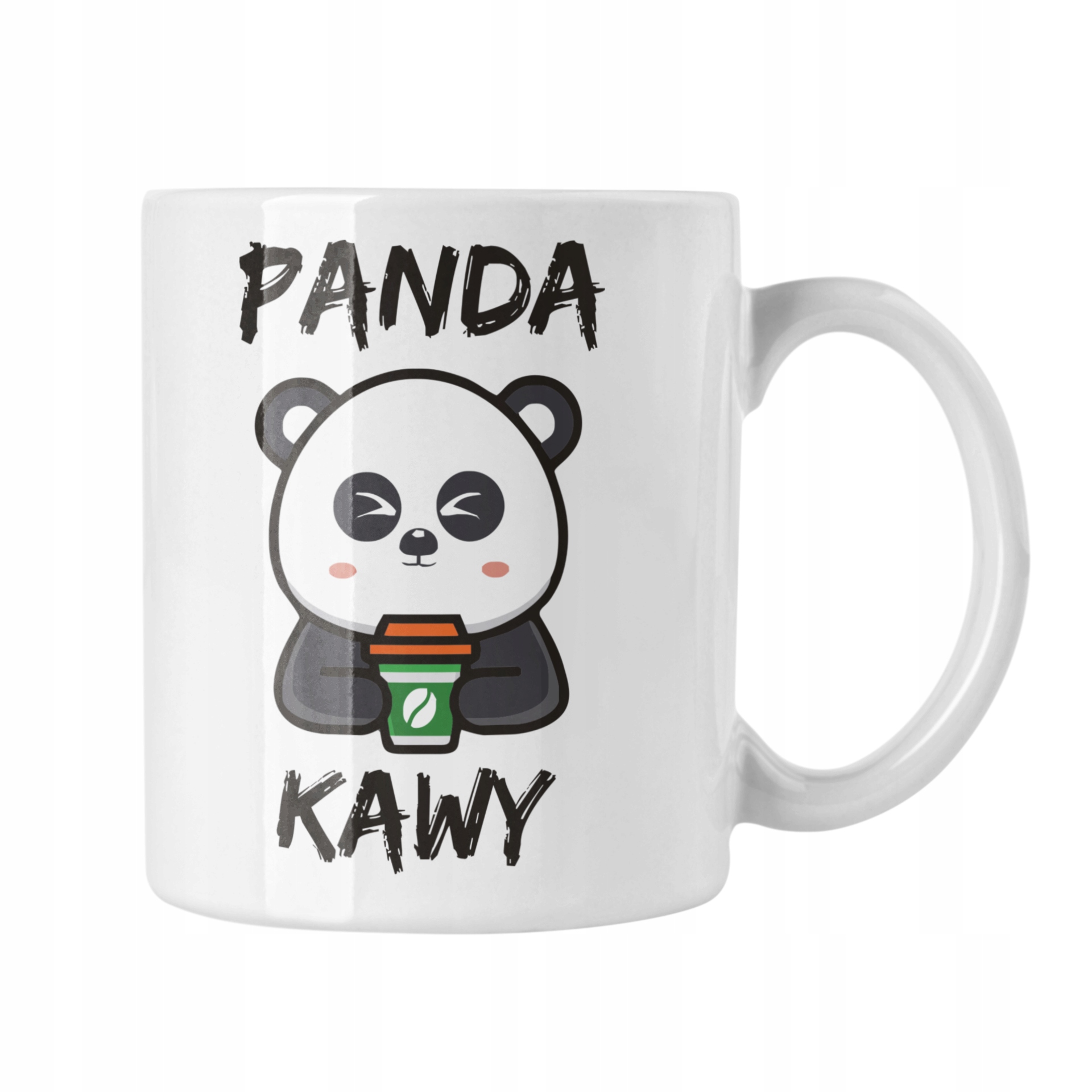 

Kubek Panda Kawy Kawusi Śmieszny imię