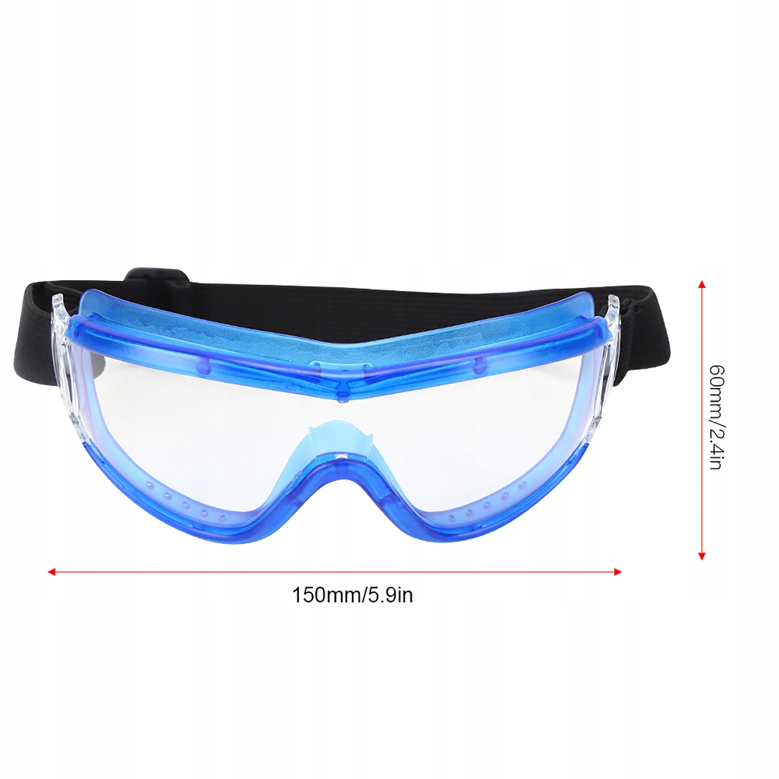 OKULARY OCHRONNE DLA DZIECI GOGLE ROBOCZE LEKKIE Marka bez marki