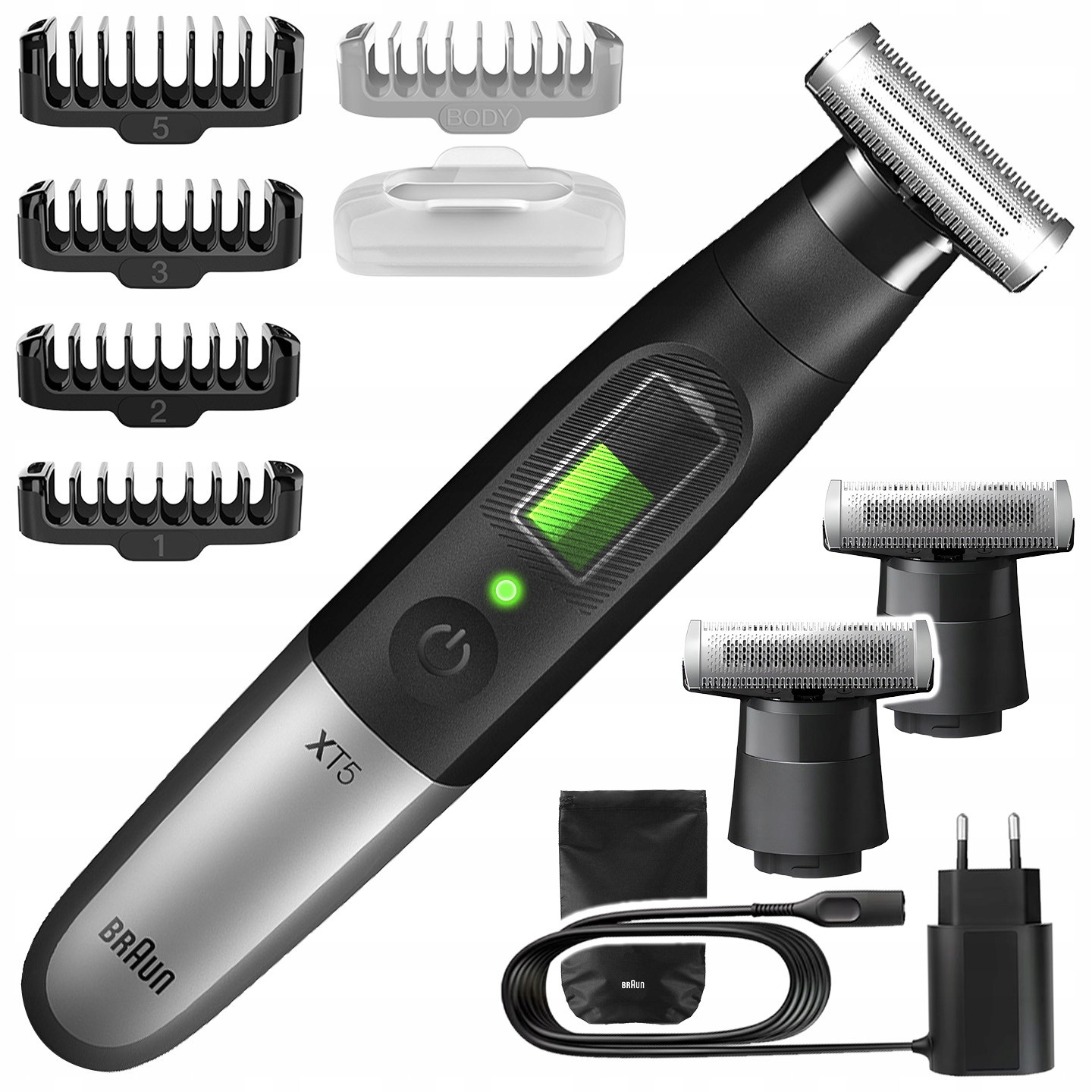 Braun 5 Xt Flex 4D Hybridní Holicí Strojek Vousu 360° Mokro A Nasucho 2 Břeže