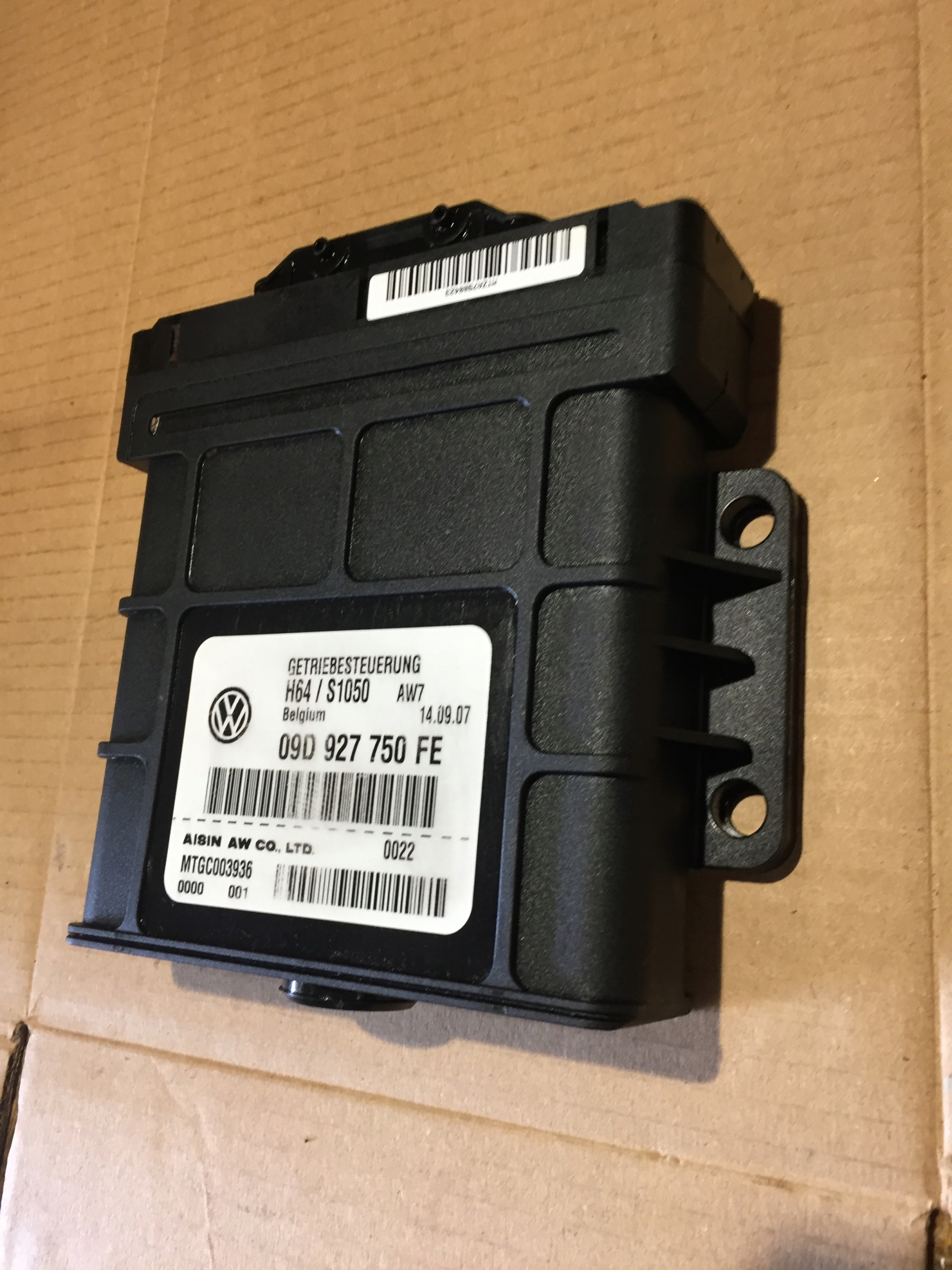 AUDI Q7 4L 4.2 TDI Module Boîte de vitesse 09D927750FE