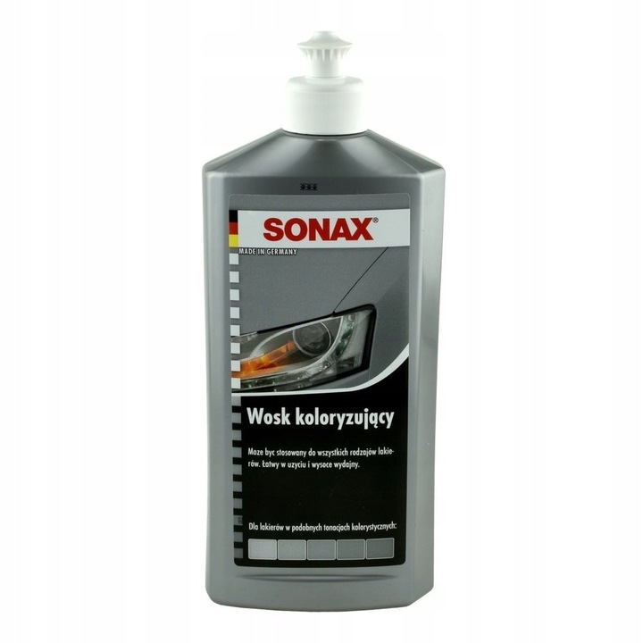 

Sonax Wosk Koloryzujący Nano Szary Srebrny 500ML