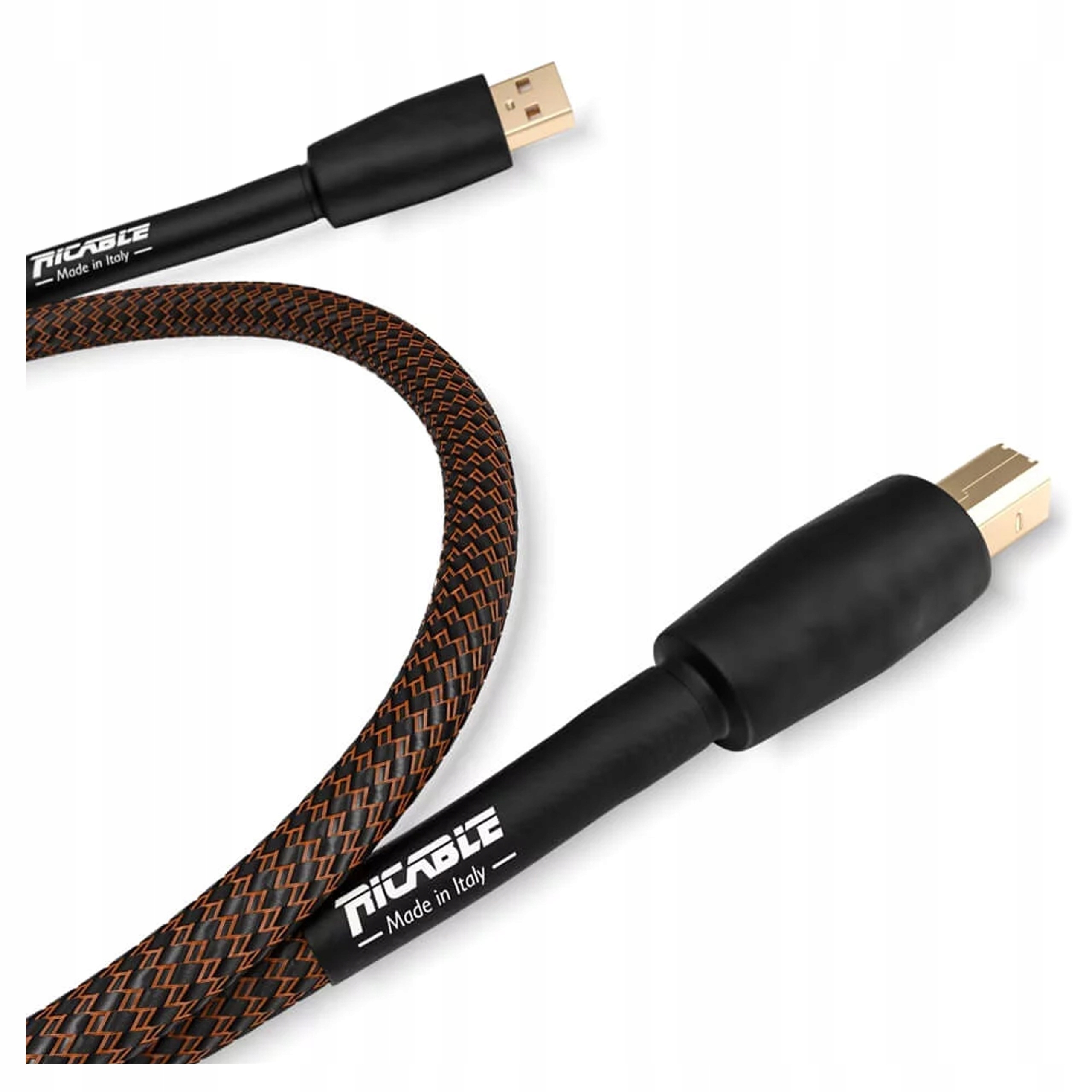 Ricable Magnus Usb A-b Kabel Usb 2.0 Audio Hi-fi Usb-a Do Usb-b 1m