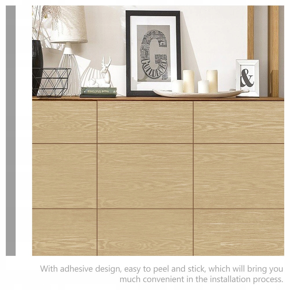 NAKLEJKI PODŁOGA WINYLOWA Z DREWNA SŁOJONEGO Szerokość 50 mm