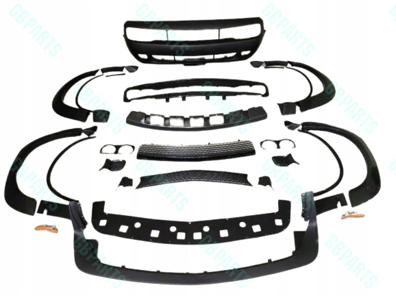 Kompletní Nárazník Dodge Challenger Démon 2015-2024 Widebody Gbzp