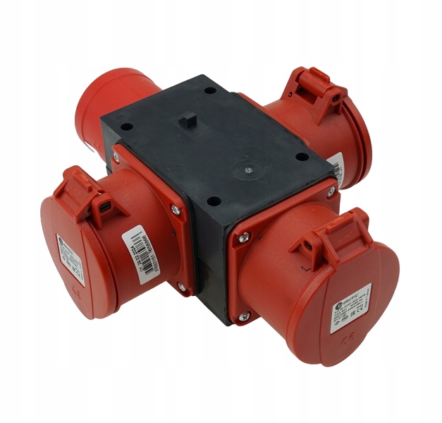 Rozvaděč Přenosný Silový Rozbočovač 3 X 400V 32A/5P Vstup 32A IP44