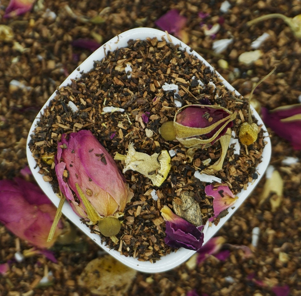 Čaj Sarasvati Honeybush Sypaný přírodní bez kofeinu Premium 500 g