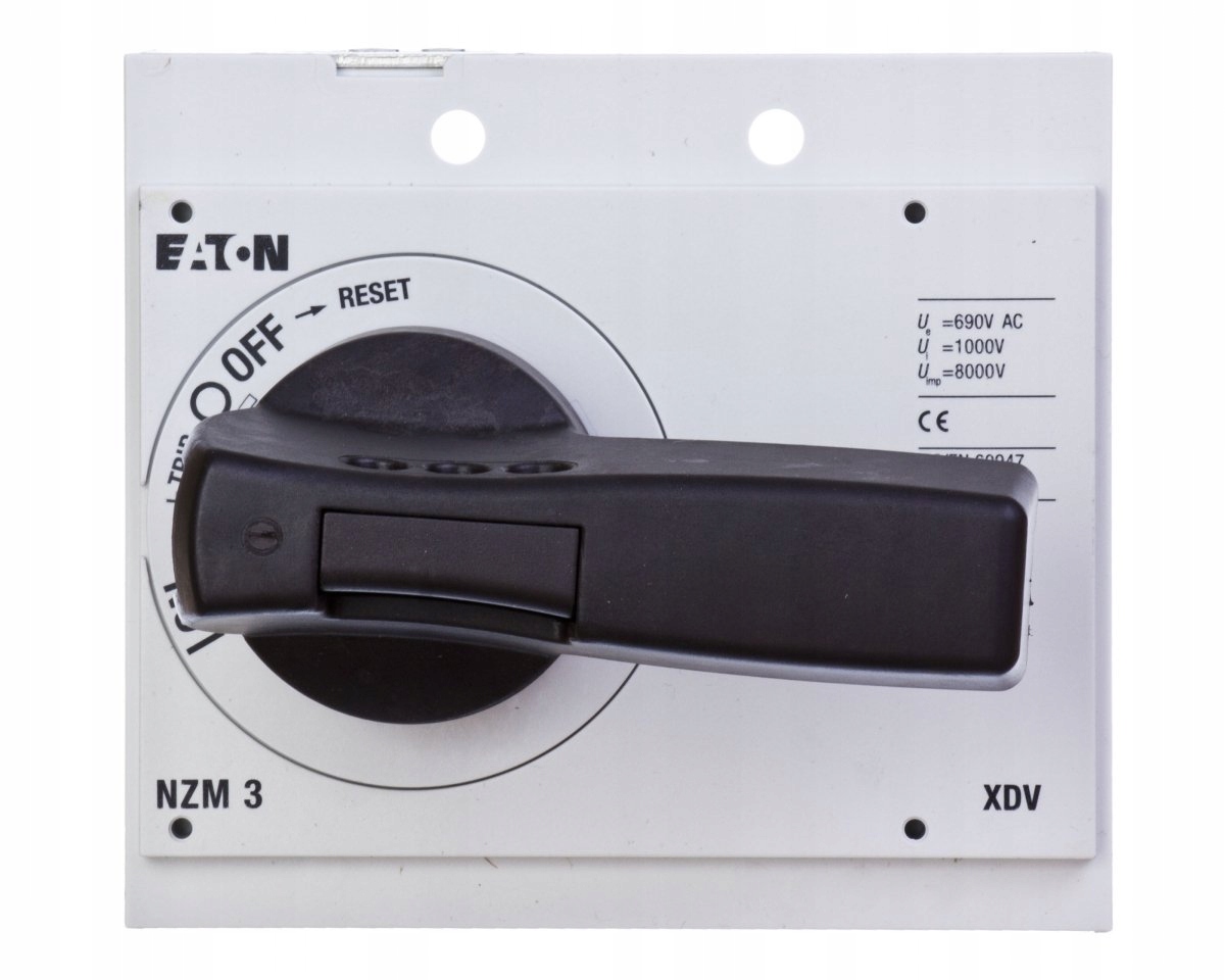 Napęd bezpośredni czarny z blokadą NZM3-XDV 260129