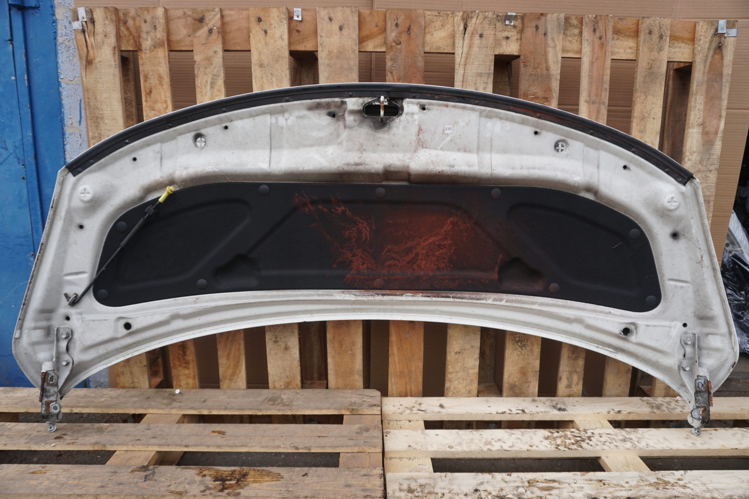 HYUNDAI I800 H1 Starex MASKA POKRYWA SILNIKA MAL 2008R 664004H010 ZAWIASY Wersja Europejska