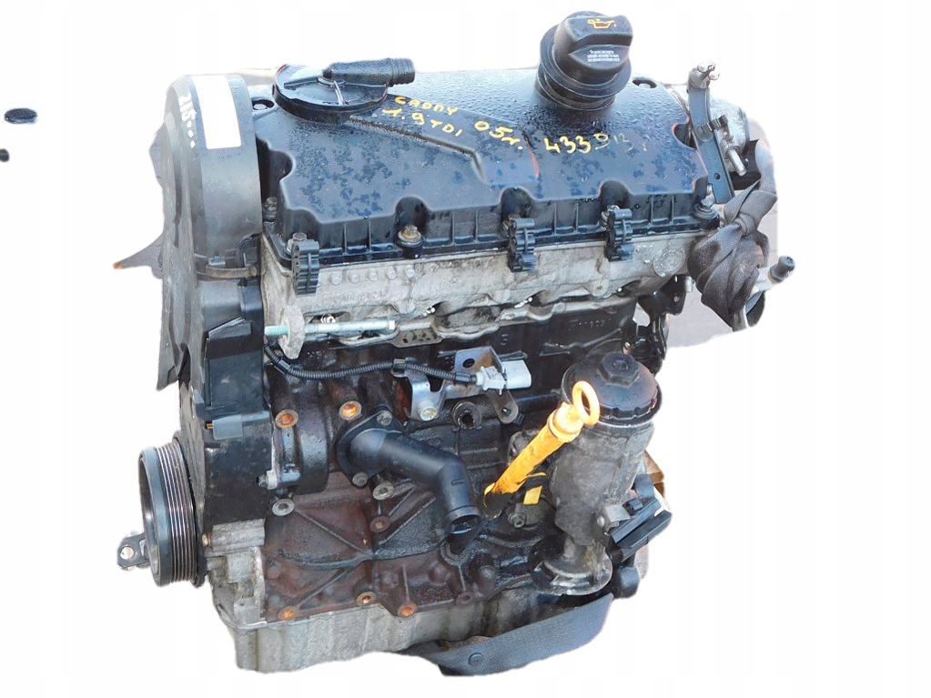 VW CADDY 1.9 TDI 105KM 2005r - SILNIK BJB