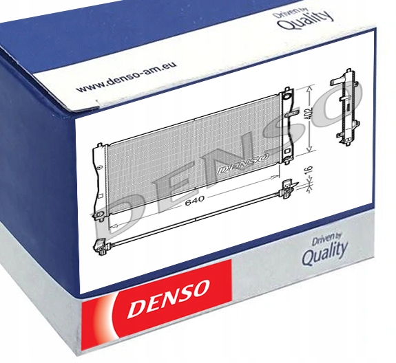РАДИАТОР ВОДЫ DENSO к СМАРТ ФОРФУР 1.5 CDI
