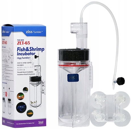 Ziss Tumbler ZET-65 – Inkubator do ikry ryb i krewetek 400ml